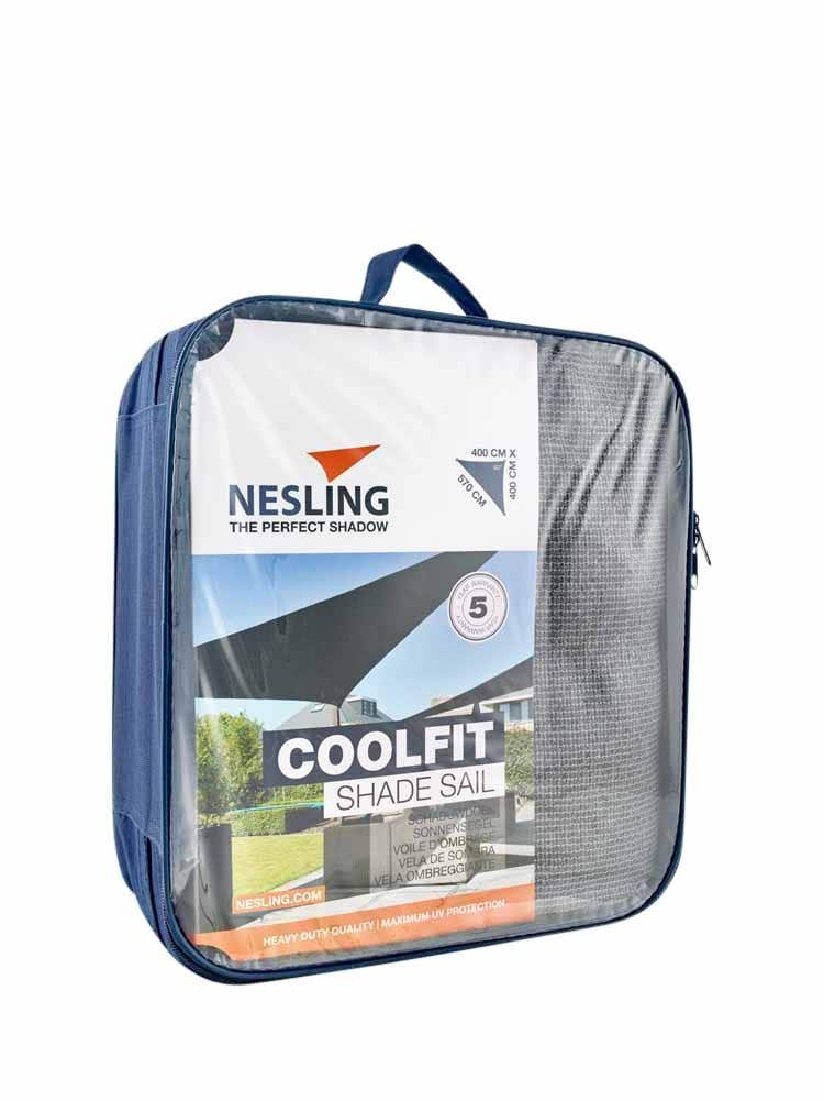 Platinum Sun&Shade Coolfit Schaduwdoek Driehoek Antraciet 400 x 400 x 570 cm