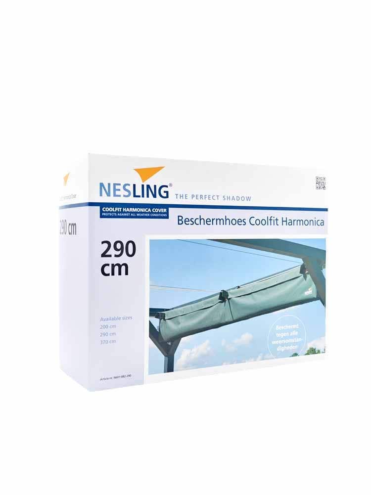Platinum Sun&Shade Beschermhoes Harmonica Schaduwdoek Antraciet 290 cm