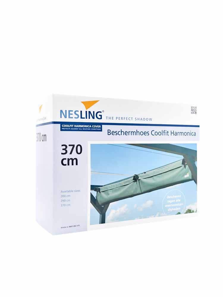 Platinum Sun&Shade Beschermhoes Harmonica Schaduwdoek Antraciet 370 cm