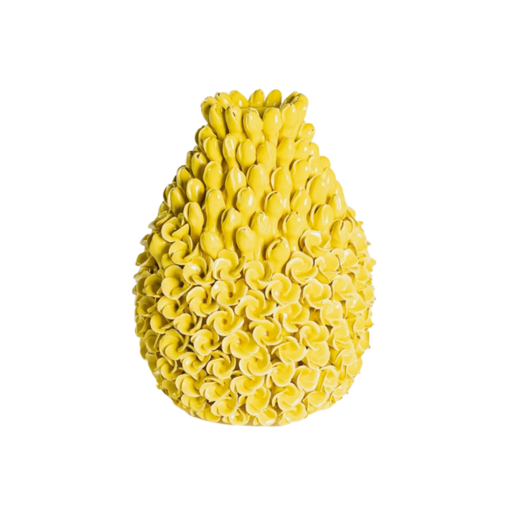 Des Pots Krokusvaas geel 23 x 16 cm