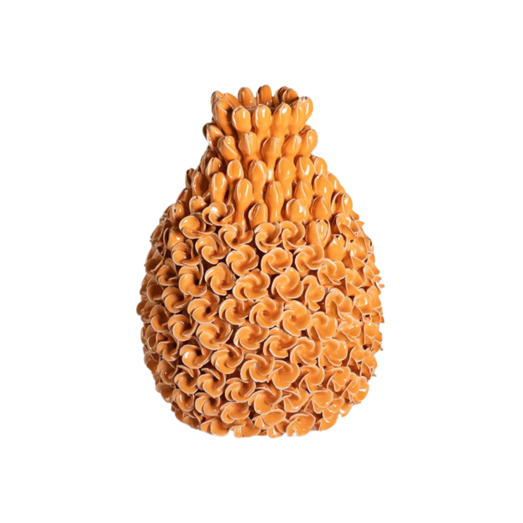 Des Pots Krokusvaas oranje 23 x 16 cm