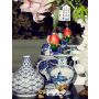 Vondels Kersthanger Delfts blauw teckel