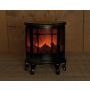 Haard Zwart LED met timer 30 x 16 x 35 cm