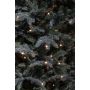 Black Box Trees kunstkerstboom Frasier blauw met verlichting 215x145cm
