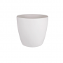 Elho Brussels Rond Wielen 35cm Wit
