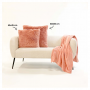 Dutch Decor Sierkussen Fluffy 60x60 cm Muted Clay