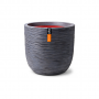 Capi Europe bloempot Nature Rib grijs