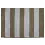 Outdoor vloerkleed 160x230cm stripes natural/white