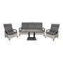 Royal Seasons Marseille loungeset met 3-zitsbank