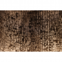 Pot aluminium brush gold 52 x 49 cm
