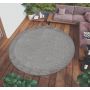 Outdoor vloerkleed D 180cm black
