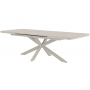 Royal Seasons Liv uitschuifbare dining set zand 8 personen