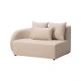 Royal Seasons Siësta 2-zitsbank arm links beige