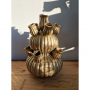 Tulpenvaas Amsterdam Goud Bubbles 42x62
