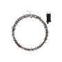 Kerstverlichting Krans Ring 500 LED lichtjes Ø58cm 8 standen