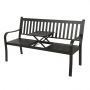 Outdoor Living Tuinkbank Nottingham aluminium zwart