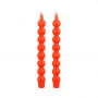 Mica Decorations Dinerkaars bol rood 25 cm