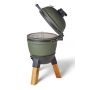 Moddern Kamado met pedestal wood