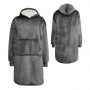 Dutch Decor Hoodie Sherry Charcoal Gray