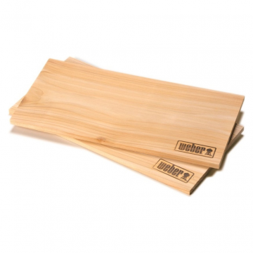 Weber Cederhouten rookplank - groot