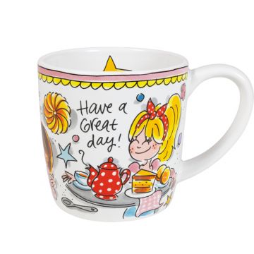 Blond Amsterdam Cappuccino beker Even bijkletsen 0.5L