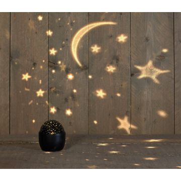 Projector Ster en Maan LED 12 x 13 cm