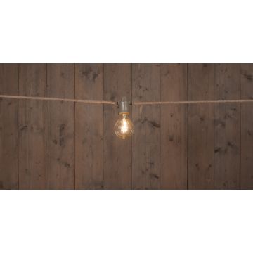 Anna's Collection feestverlichting zand 10 lampjes klassiek warm 10 m