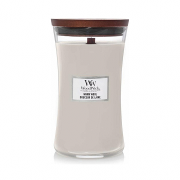 WoodWick Warm Wool Large Candle