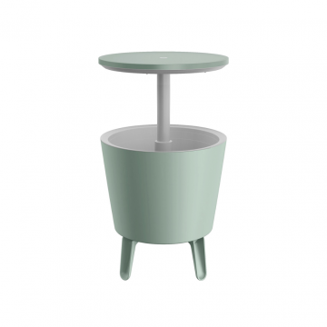 Keter Coolbar Partytafel vintage green 30L 50 x 57/84,5 cm