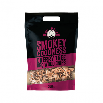 Smokey Goodness BBQ woodchips cherry 500g