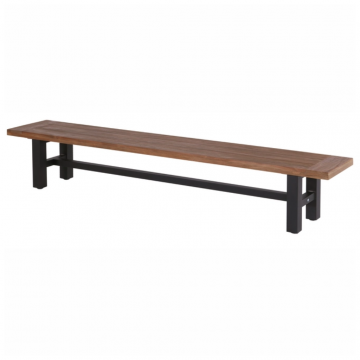 Hartman Tuinbank Sophie Yasmani Carbon Black Vintage Brown Teak
