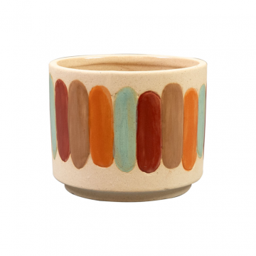 Pot Anna striped 11 x 9 cm