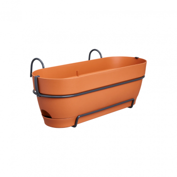 Elho Vibia Campana Balkonbak Allin1 50cm Terra
