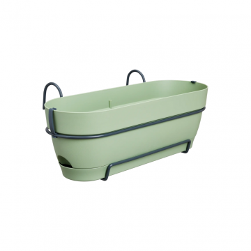 Elho Vibia Campana Balkonbak Allin1 50cm Pistachegroen