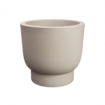 Elho Amber Grail 40 Balanced beige - ø 38 x H 36 cm - 100% gerecycled