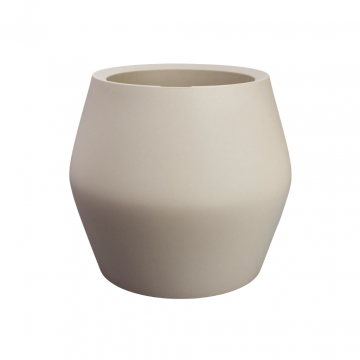 Elho June Split Low 46 Balanced beige - ø 46 x H 42 cm - 100% gerecycled