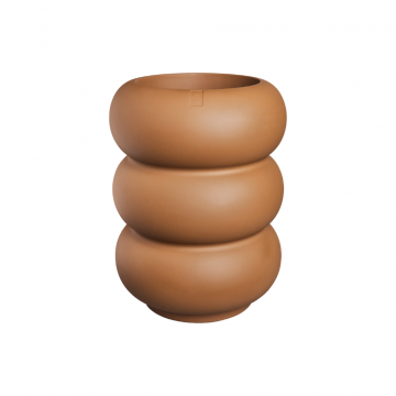Elho Amber Roll Low - Karamel - 43 x 58 cm