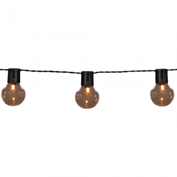 Anna's Collection feestverlichting spiraal 20 lampjes warm wit 10 m
