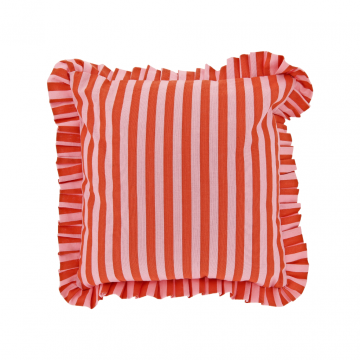 Unique Living Kussen Ruth red 45 x 45 cm