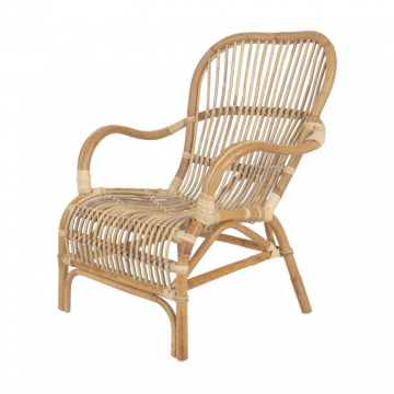 Van der Leeden Loungestoel Rotan Bandung Naturel
