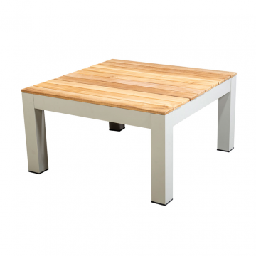 Yoi Midori coffee table salix teak 77.5 x 77.5 cm