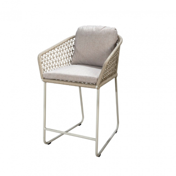Yoi Bara high dining stoel beige