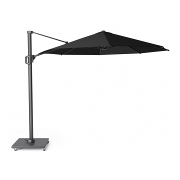 Platinum Zweefparasol Challenger T1 Black Ø3.5 m