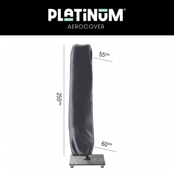 AeroCover Zweefparasolhoes 250 x 55/60 cm