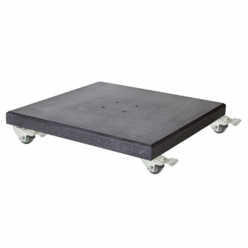 Platinum Modena Parasolvoet Zwart 120 kg