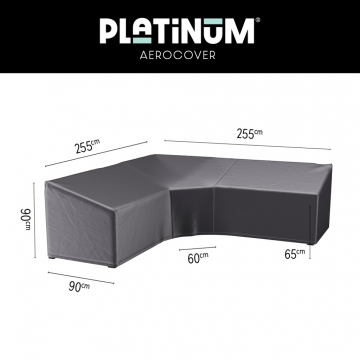 AeroCover Loungesethoes 255 x 255 x 85 x 65/90 cm
