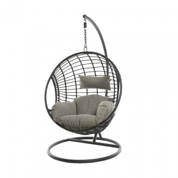 Outdoor Living Hangei London wicker zwart
