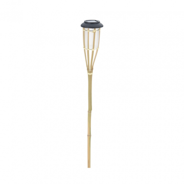 Solarfakkel buitenlamp naturel 65 x 9.5 cm