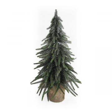 Deco kerstboom H45cm silver finish