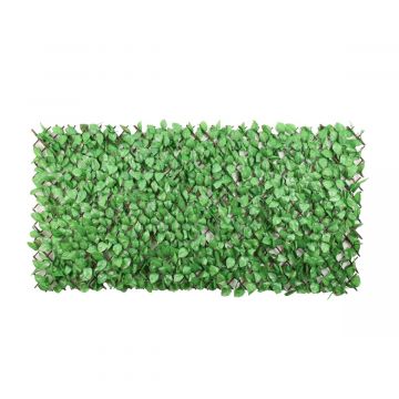 Wilgentrellis zijde bladeren licht100 x 200 cm